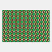 マルディクールグラスのタイルパーティー ラッピングペーパーシート (正面3)