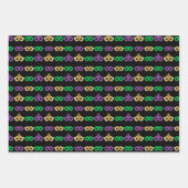 マルディクールグラスのタイルパーティー ラッピングペーパーシート (正面2)