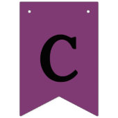 マルディグパーソナライズされたラバナー バンティングフラッグ (第3の旗)