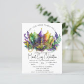 マルディグラお祝いウォーターカラークラウン (スタンド正面)