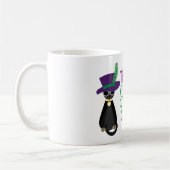 マルディグラのコーヒーマグ "Throw Me Something Mister" コーヒーマグカップ (左)