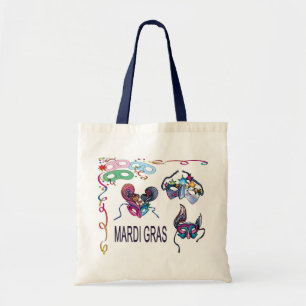 マルディグラのマスク – トートバッグ
