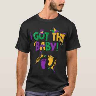 マルディグラの妊娠発表 Tシャツ