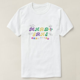 マルディグラの祝祭愛Tシャツ Tシャツ