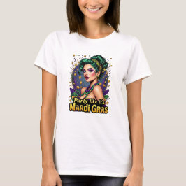 マルディグラを楽しもう Tシャツ