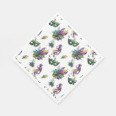 マルディグラインスパイアス紙ナプキンス スタンダードランチョンナプキン (角)