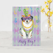 マルディグラオーシー カード (黄色い花)