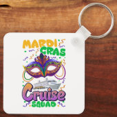 マルディグラカーニバルクルーズバケーショントラベル キーホルダー (裏面)