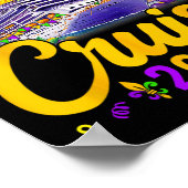 マルディグラカーニバルクルーズ2025ファミリークルージングマ ポスター (角)