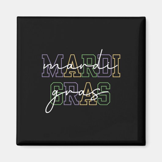 マルディグラカーニバルニューオーリンズfor Women マグネット (正面)