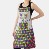 マルディグラカーニバルパーティー（紋章の）フラ・ダ・リロムバス エプロン (インサイチュ)