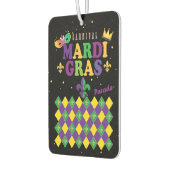 マルディグラカーニバルパーティー(紋章の)フラ・ダ・リロムバス カーエアーフレッシュナー (左)