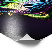 マルディグラスアリゲーター フォトプリント            (角)