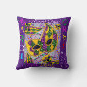 マルディグラスアート クッション (裏面)