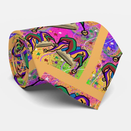 マルディグラスアート ネクタイ (ロール)