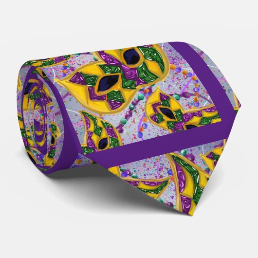 マルディグラスアート ネクタイ (ロール)