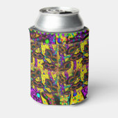 マルディグラスアート 缶クーラー (缶裏面)