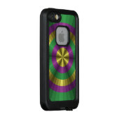 マルディグラスイリュージョン耐用例 LifeProof iPhoneケース (裏面/右)
