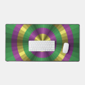マルディグラスイリュージョン デスクマット (キーボード&マウス)