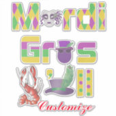 マルディグラスエールサンダー_コーブ シール (正面)