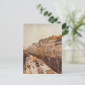 マルディグラスオンザブーレバーズバイカミーユ・ピサロ ポストカード (スタンド正面)