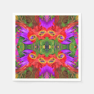 マルディグラスカクテルナプキン スタンダードカクテルナプキン