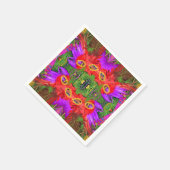 マルディグラスカクテルナプキン スタンダードカクテルナプキン (角)