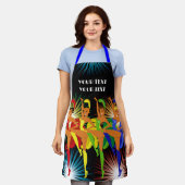 マルディグラスカジノ – カーニベール エプロン (着用した状態)