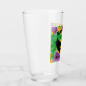 マルディグラスカモフラージュマスク タンブラーグラス (右)