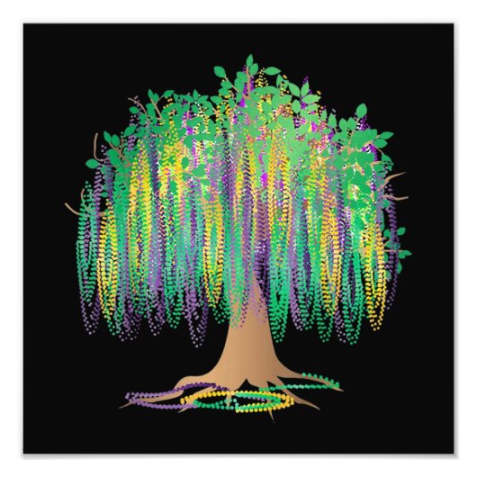 マルディグラスカーニバルメキシコ フォトプリント            (正面)