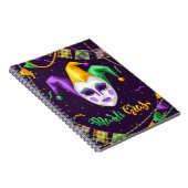 マルディグラスカーニバル ノートブック (右側)