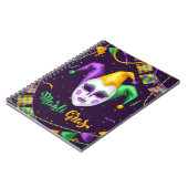 マルディグラスカーニバル ノートブック (左側)