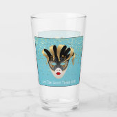 マルディグラスガラス – 良い時転が間 タンブラーグラス (裏面)