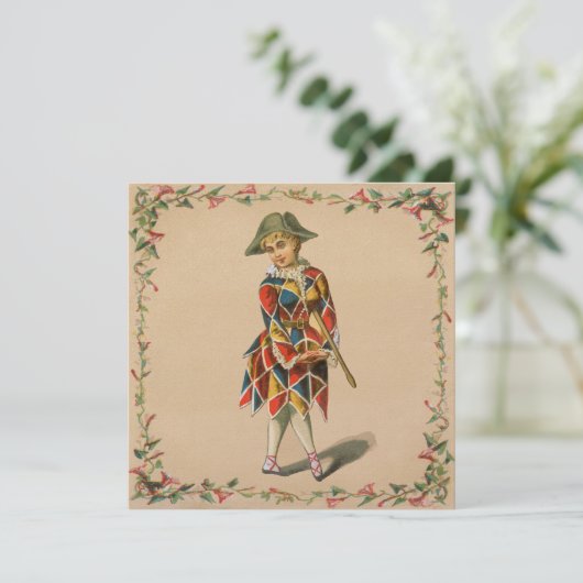 マルディグラスガール招待状 (スタンド正面)