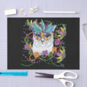 マルディグラスキャットおもしろい、マルディグラス 薄葉紙 (クラフト)