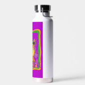 マルディグラスキャット ウォーターボトル (左面)