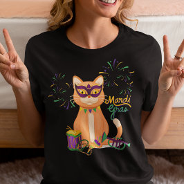 マルディグラスキャット Tシャツ