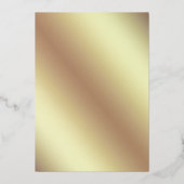 マルディグラスキンセアニラフォイル招待状 箔招待状 (裏面)