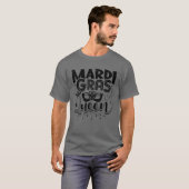 マルディグラスクイーンおもしろい Tシャツ (正面フル)