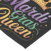 マルディグラスクイーンパレードコスチュームパーティー ショートテーブルランナー (コーナー)