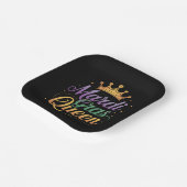 マルディグラスクイーンパレードコスチュームパーティー ペーパープレート (傾斜あり)