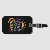 マルディグラスクイーンパレードコスチュームパーティー ラゲッジタグ (正面横)