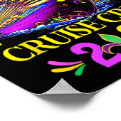 マルディグラスクルーズクルー2025トリップニューオーリンズファミリー ポスター (角)