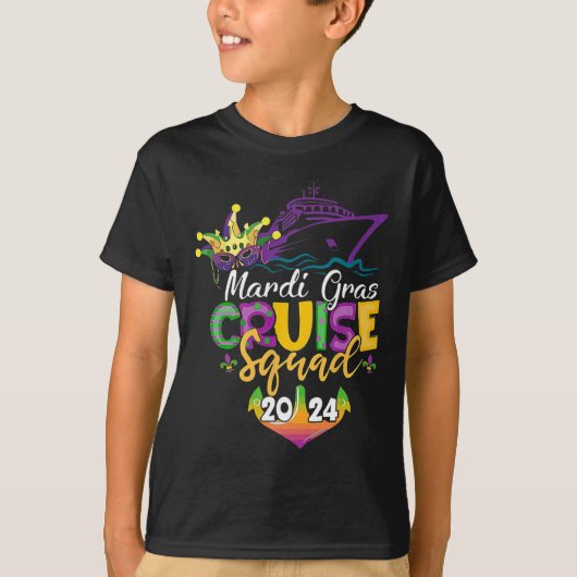 マルディグラスクルーズチーム Tシャツ (正面)