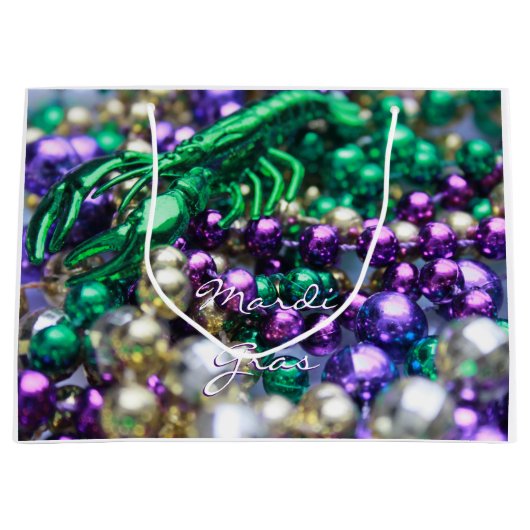 マルディグラスクロフィッシュ党の好意カスタマイズ抱き枕 ラージペーパーバッグ (正面)