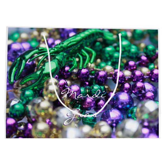 マルディグラスクロフィッシュ党の好意カスタマイズ抱き枕 ラージペーパーバッグ (裏面)