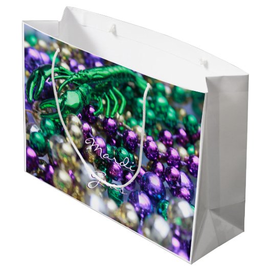 マルディグラスクロフィッシュ党の好意カスタマイズ抱き枕 ラージペーパーバッグ (裏面アングル)