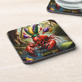 マルディグラスクロフィッシュ コースター (左側)