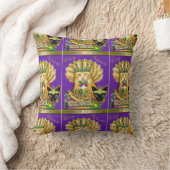 マルディグラスクロード装飾用クッション クッション (ブランケット)
