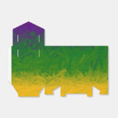 マルディグラスグラデーション フェイバーボックス (折り畳みなし)